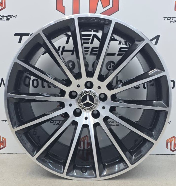 Genuine Mercedes-Benz GLE Turbine Alloy Wheels – 21" – Reconditioned