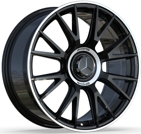 E53 8-Spoke Style Alloy Wheels for Mercedes-Benz – 19" – BML Lip