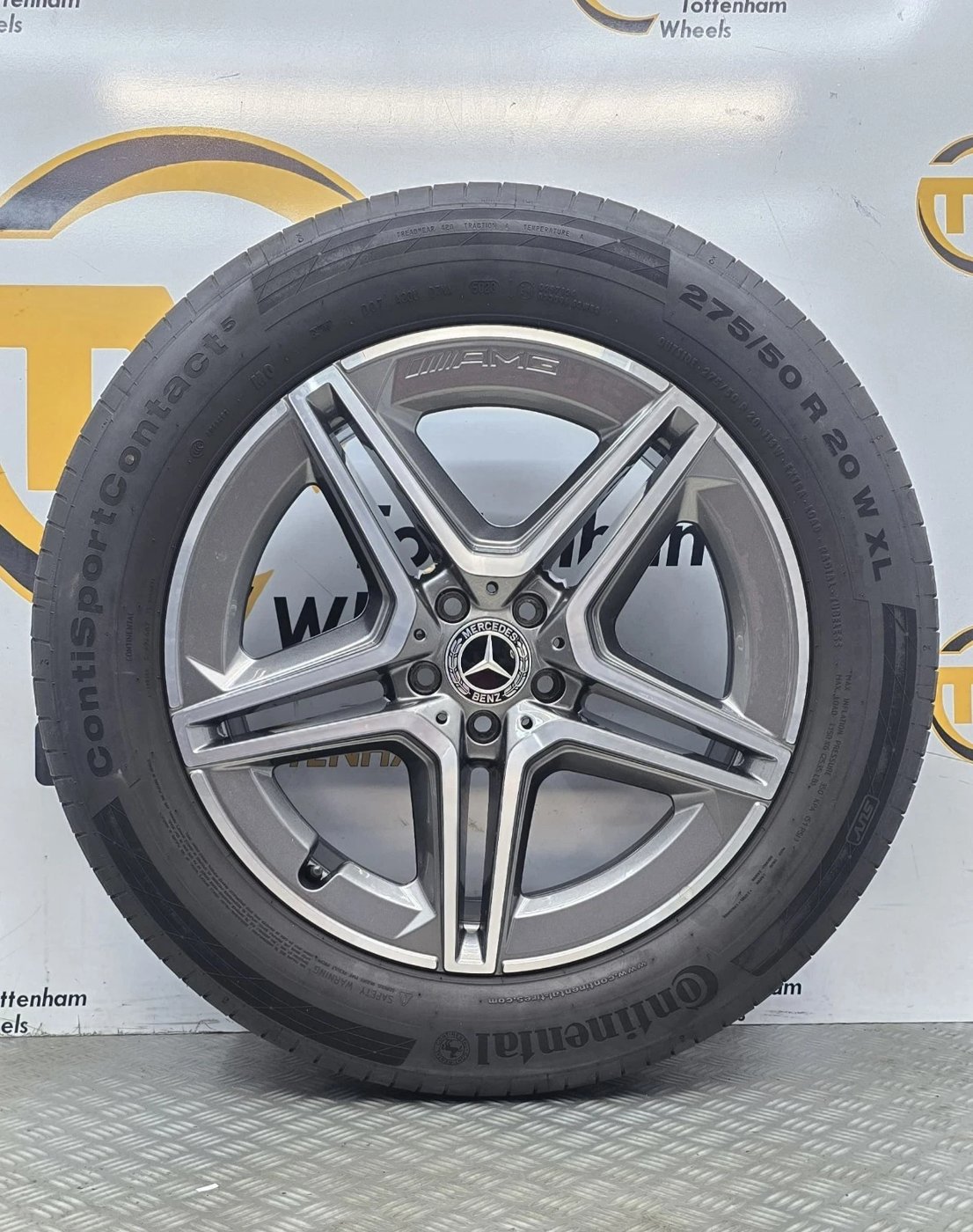 GLE Style Alloy Wheels with Tyres for Mercedes-Benz – 20" – Used