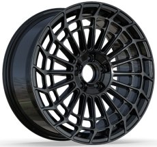 Maybach Fan Style Alloy Wheels for Mercedes-Benz – 19" – Black