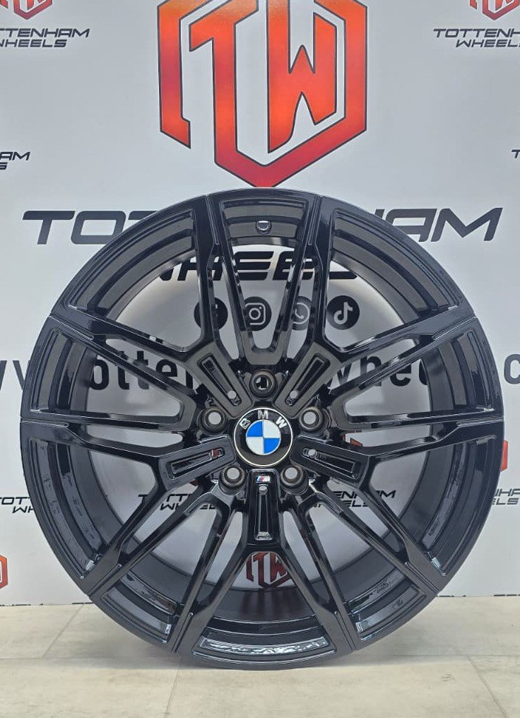 BMW 825M Style Alloy Wheels – 19" – Gloss Black