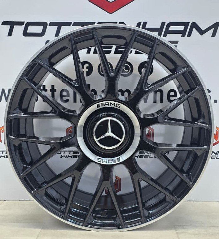 Big Cab C63 9-Spoke Style Alloy Wheels for Mercedes-Benz – 21" – BML