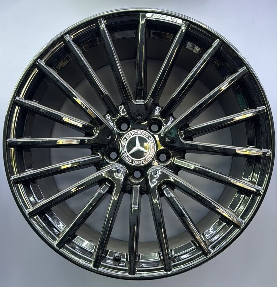 Turbine 2 Style Alloy Wheels for Mercedes-Benz – 19" – Used