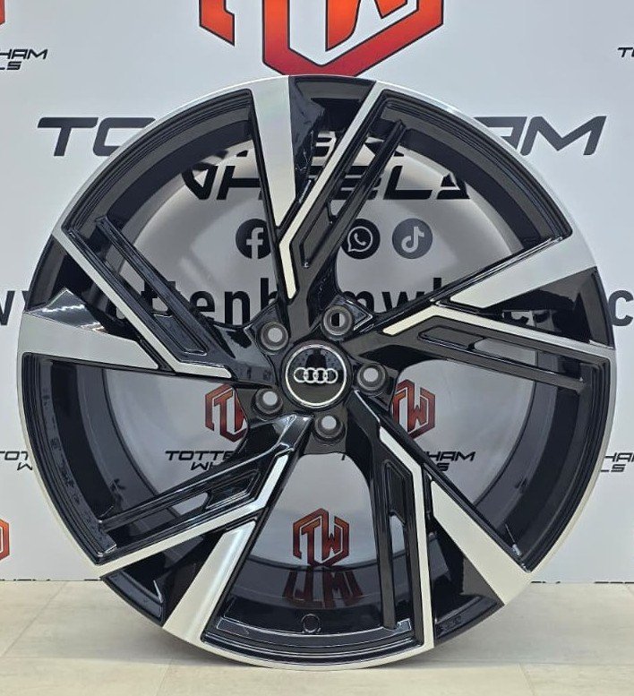 Audi Mesh Style Alloy Wheels – 21" – Black