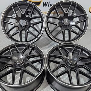 set of 4 19 Inches E63 Style Replacement Alloy Wheels to fit Mercedes C, E and S Classes