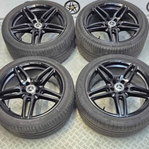 4X 19" ORIGINAL MERCEDES AMG E CLASS ALLOY WHEELS WITH TYRES